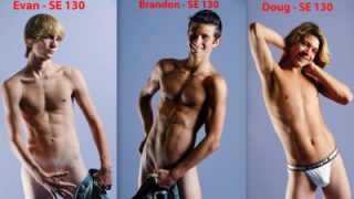 3 Models Brandon & Doug & Evan ModelTeenz Sets