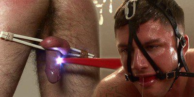 Tied, gagged and put on display, anal hook, arse flogged