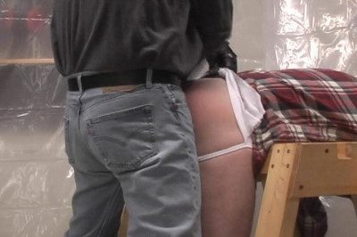 Masked gay spankers